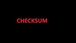 CHECKSUM