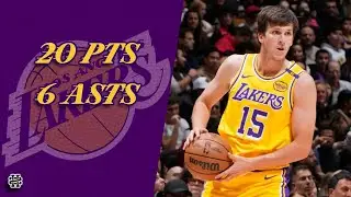 Austin Reaves 20 pts 6 asts vs Raptors 24/25 season