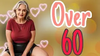 Natural Older Women Over 60 💄 Fashion Tips Review Part 131