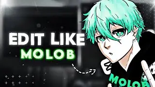How To Edit Like Molob On CapCut! | Capcut Tutorial