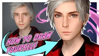 【How to draw yourself】for beginners