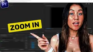 how to zoom in Adobe premiere pro