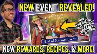 End of Summer Event REVEALED! | Starts September 4th! | Disney Dreamlight Valley