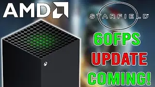Starfield might see a 60FPS update on Xbox Consoles...