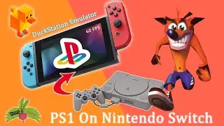 PS1 On the Nintendo Switch DuckStation Playstation Emulator