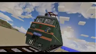 РАБОТАЮ МАШИНИСТОМ ПОЕЗДА В (MineCraft)
