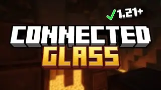 How To Get Connected Glass & Textures Minecraft 1.21.1