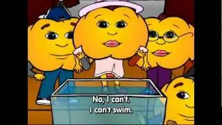 Updated! Lesson 11: Can & Can't English Grammar Cartoon - 