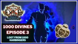 1000 DIVINES - 1000 HARBINGERS Results 🥶🥶🥶 -  Path of Exile 3.22 Trial of the Ancestors