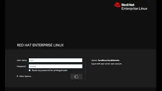 RHEL 8  Web Console