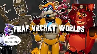 CHECKING OUT DIVERSE FNAF AVATARS AND PLAYABLE FNAF WORLDS.