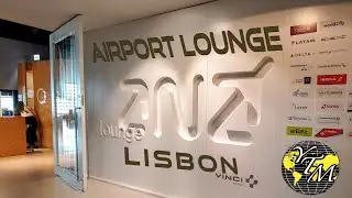 ANA Lounge Lisbon Airport  REVIEW!