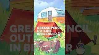 Bring your line art to life in Blender