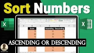 How to Sort Data from Largest to Smallest in Excel \\ Ascending or Descending Order - Full Guide