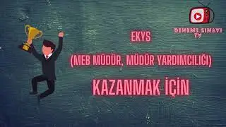 EKYS DENEME SINAVI 1 (meb müdür, müdür yardımcılığı sınavı) (meb idarecilik sınavı)