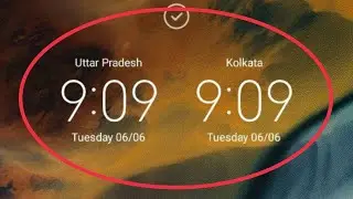 Dual Clock Settings in Redmi 9,10,11