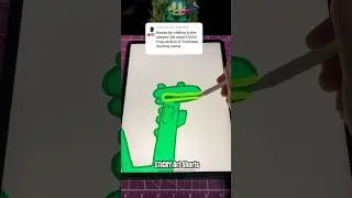 Drawing Toothless But it’s STiCKY Frog in the Infinite Zoom Art Gallery 