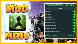 (Актуально) Мод Меню Shadow Fight 2 | Скачать Читы на Шадоу Файт 2  Взлом Много Денег Гемы Mod hack