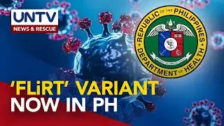 DOH confirmed detection of Covid FLiRT variant KP.2 in PH