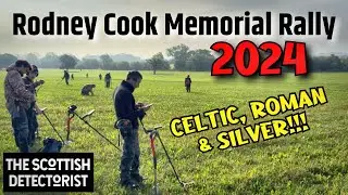 Rodney Cook metal detecting Rally 2024 UK. ROMAN, SILVER & CELTIC!