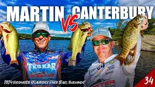 I Challenge SCOTT CANTERBURY to a 1v1! - 2024 Bassmaster Elite St. Lawrence River (Travel) UFB S4E34