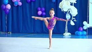 Третьякова Полина 2013 г.р., художественная гимнастика, фестиваль "Кубок лета"