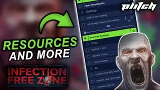 🩸Infection Free Zone Trainer with Cheats🩸: Set Resources, Fast Research | Trainer by PLITCH