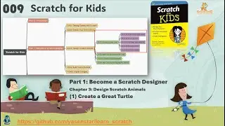 Scratch for Kids 009 - 3-1 Create a Great Turtle