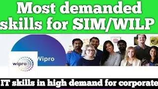 Most demanded skills for SIM/WILP || Top IT Skills in High Demand for Corporate Jobs in 2024