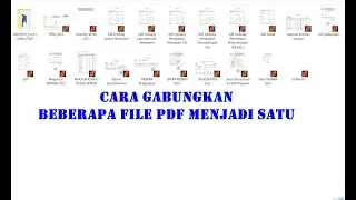 Cara Gabungkan Beberapa File PDF Menjadi Satu