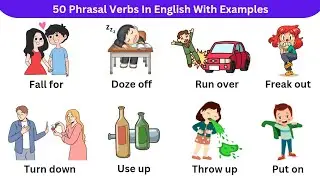 50 English Vocabulary:Phrasal verbs | phrasal verbs with sentences | listen and practice