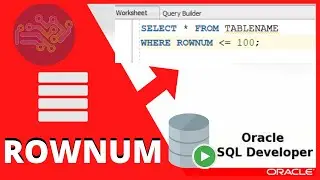 ORACLE SQL TUTORIAL: How to Get a specific number of rows | ROWNUM