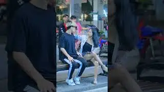 kesandung malah jadi cium  cewe ga dikenal langsung salting 