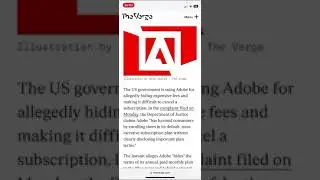 The U.S. Government is SUING Adobe!