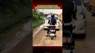 POLISI MILITER SURUH MUNDUR SEJAUH 1 KILOMETER 
