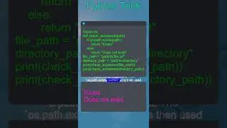 Checking File or Directory Existence in Python: Ensuring Data Integrity and Handling File Operations