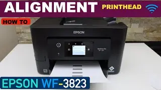 Epson WorkForce Pro WF-3823 Printhead Alignment.