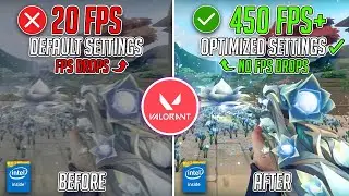 How To Boost FPS, Fix FPS Drops in Valorant Season 2025 Act 3📈✅| Valorant Low End Pc Lag Fix 2025