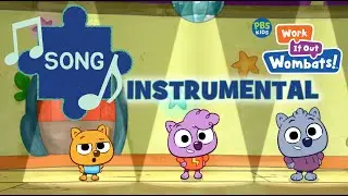 Wombat Wiggle [KARAOKE VERSION] | Work It Out Wombats! on PBS KIDS