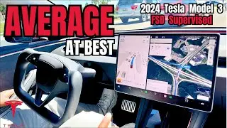 Tesla Full Self Driving Review: 2024 Tesla Model 3 Highland Long Range