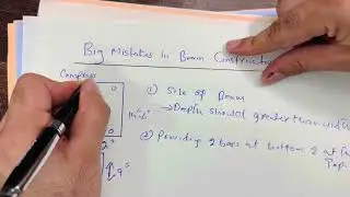 Big Mistakes in Beam Structural design