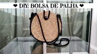 DIY BOLSA DE PALHA