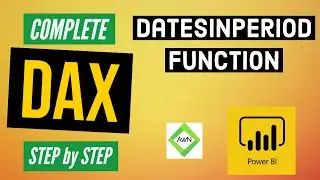 Power BI DAX Tutorial (10/50) - What is DatesInPeriod