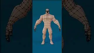 How to model a Stylized Low poly Male Character Body Mesh in Blender 3.4 | Blender Tutorial