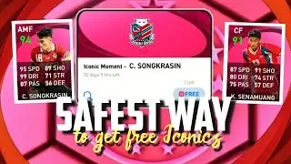 Safest Way To get Free Iconics - Pes 2021 |