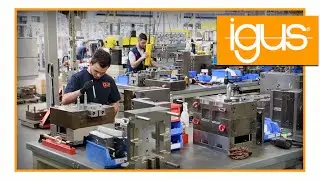 Arbeits- und Ausbildungsangebot in der igus®-Fabrik, Köln Porz