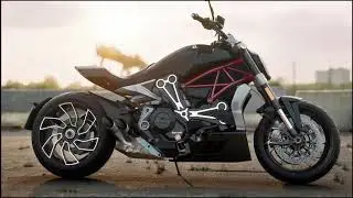 Ducati X-Diavel 2016 in Unreal Engine