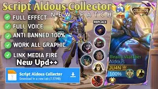 Script Aldous Collector - Realm Watcher No Password | Full Effect Voice | New Patch