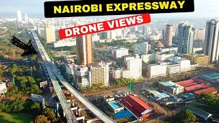 Nairobi Expressway Aerial Views | Haile Selassie Interchange