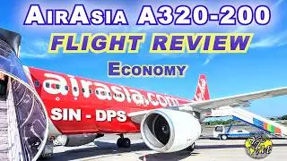 AirAsia A320-200 FLIGHT REVIEW - Economy SIN-DPS